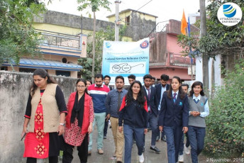 NSS Wing of the Uttaranchal University organizes ‘Awareness Campaign’ on “Election Reforms”3