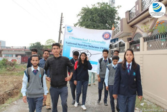 NSS Wing of the Uttaranchal University organizes ‘Awareness Campaign’ on “Election Reforms”7