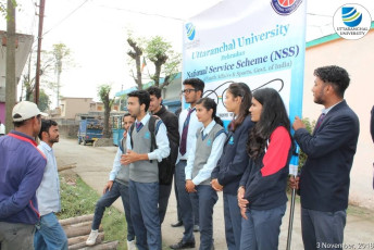 NSS Wing of the Uttaranchal University organizes ‘Awareness Campaign’ on “Election Reforms”9