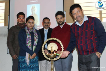 NSS Wing of the Uttaranchal University celebrates National Youth Day