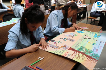 POSTER MAKING COMPETIION ON SAVE TREES SAVE EARTH