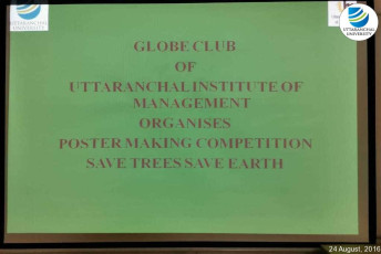 POSTER MAKING COMPETIION ON SAVE TREES SAVE EARTH3