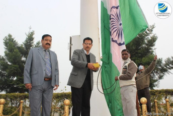 Uttaranchal University celebrates 72nd Republic Day 14