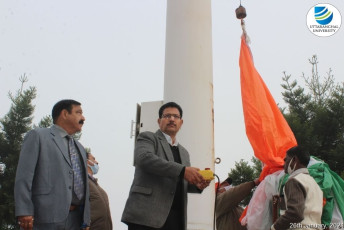 Uttaranchal University celebrates 72nd Republic Day 16