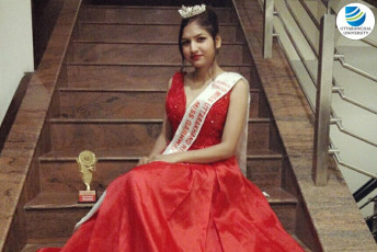 Mamta Kumari of School of Applied and Life Sciences wins the Title of ‘Miss Garhwal 2019’ in “Mr. and Miss Uttarakhand Rising Star 2019”