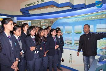 School of Applied and Life Sciences organizes an Educational Tour to ONGC Museum
