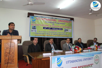 School of Applied and Life Sciences organizes a Training Programme on “Quality Control and Analytical Techniques”