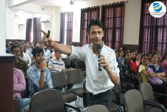 Uttaranchal Institute of Management conducts a Motivational Talk