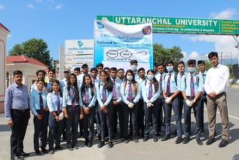 Uttaranchal Institute of Management conducts Cleanliness Drive under Swachhata Hi Sewa Campaign