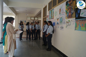 School of Agriculture organizes a ‘Poster Making Competition’ on the theme of “Jal Sanchay”