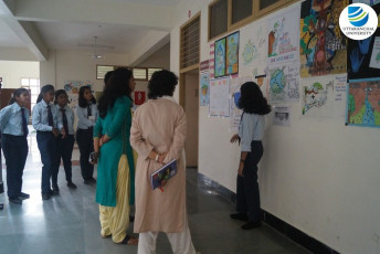 School of Agriculture organizes a ‘Poster Making Competition’ on the theme of “Jal Sanchay”