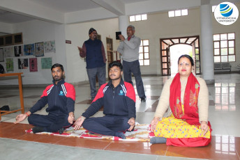 School of Agriculture organizes ‘Yoga Session’