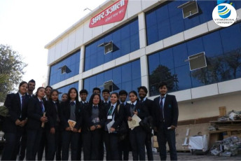 Department of communication organized an Industrial Visit to the Printing Press of Amar Ujala5