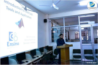 Uttaranchal Institute of Technology organizes a two-day Workshop on Advanced MATLAB1