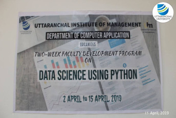 uttaranchal institute of management organizes a faculty development programme on ‘data science using python’-2