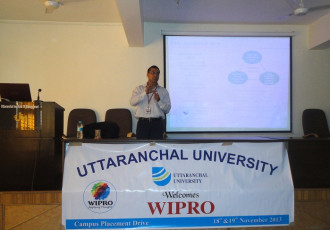 WIPRO visits Uttaranchal University