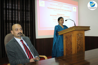 Department of Hotel Management organizes a Faculty Development Programme on “Techniques for Effective Class Handling”2