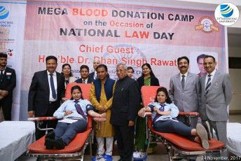 NSS Wing of Uttaranchal University organizes “Mega Blood Donation Camp”2