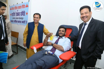 NSS Wing of Uttaranchal University organizes “Mega Blood Donation Camp”4