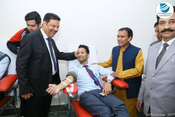 NSS Wing of Uttaranchal University organizes “Mega Blood Donation Camp”7