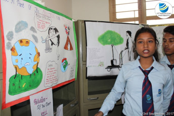 NSS Wing of Uttaranchal University organizes a “Poster Competition”11