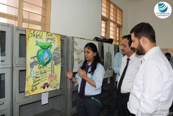 NSS Wing of Uttaranchal University organizes a “Poster Competition”16