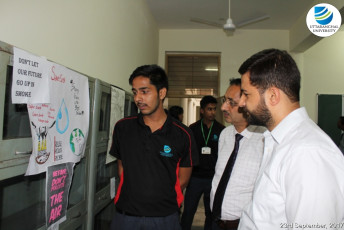 NSS Wing of Uttaranchal University organizes a “Poster Competition”20