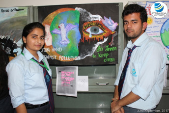 NSS Wing of Uttaranchal University organizes a “Poster Competition”8