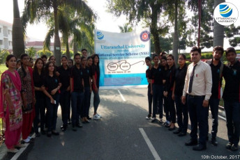 The NSS Wing of Uttaranchal University organizes a one-day Awareness Camp – “A fight against Drugs and Addiction”1