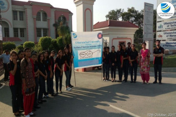 The NSS Wing of Uttaranchal University organizes a one-day Awareness Camp – “A fight against Drugs and Addiction”2