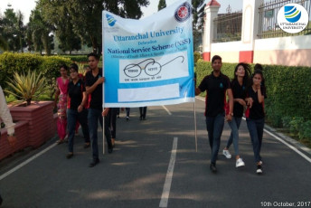The NSS Wing of Uttaranchal University organizes a one-day Awareness Camp – “A fight against Drugs and Addiction”5