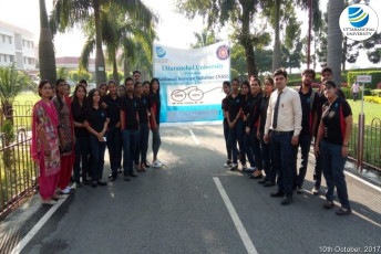 The NSS Wing of Uttaranchal University organizes a one-day Awareness Camp – “A fight against Drugs and Addiction”7