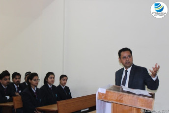 Uttaranchal Institute of Pharmaceutical Sciences organizes a Guest Lecture on Safe Use of Medicine-3