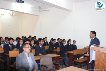 Uttaranchal Institute of Pharmaceutical Sciences organizes a Guest Lecture on Safe Use of Medicine-4