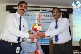 Uttaranchal Institute of Technology organizes a Guest Lecture on “Some Aspects of Computational Mechanics Based on FEM for Engineering Problems”6