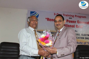 Uttaranchal Institute of Technology organizes three-day ‘Skill Development Programme on Renewable Power Generation & National Grid-4