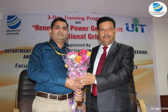 Uttaranchal Institute of Technology organizes three-day ‘Skill Development Programme on Renewable Power Generation & National Grid-5