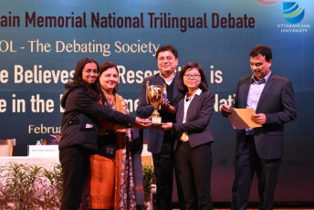 Law College Dehradun emerges triumphant in “National Debate Competition 2019”