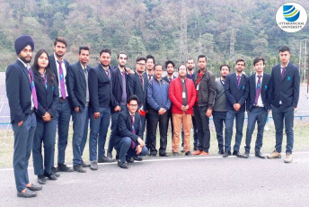 Department of Mechanical Engineering organizes an Industrial Visit to ‘Chibro Power House’ and an Excursion to ‘Dakpathar Barrage’
