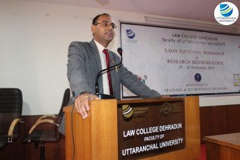 Law College Dehradun organizes a National Workshop on ‘Legal Research Methodology’