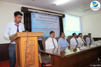 Uttaranchal Institute of Technology organizes a Guest Lecture on “Some Aspects of Computational Mechanics Based on FEM for Engineering Problems”1
