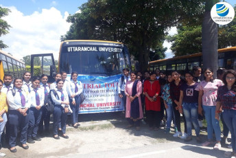 School of Applied and Life Sciences conducts an Industrial Tour to Aanchal Dairy, Dehradun