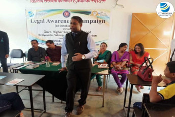 Law College Dehradun conducts a Legal Awareness Campaign