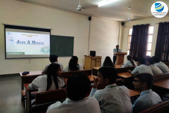 Cultural Club of Uttaranchal Institute of Technology organizes ‘Just a Minute’