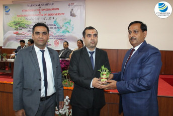 Uttaranchal University organizes a National Seminar on “Conservation & Sustained Utilization of Biodiversity”