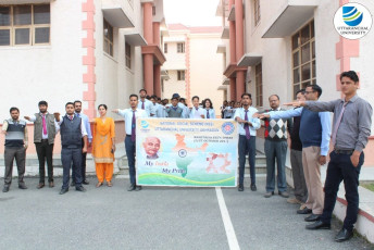 Uttaranchal University observes “Rashtriya Ekta Diwas - 2019”