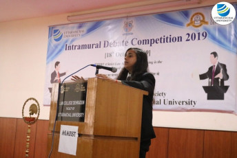 Law College Dehradun organizes “Intramural Debate Competition- 2019”