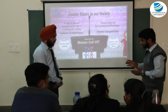 Women Cell of Uttaranchal Institute of Technology organizes a Debate and Poster Making Competition on ‘Gender Bias in our Society’