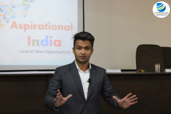 Uttaranchal Institute of Management organizes a Guest Lecture on ‘Investments and Funding Tactics’