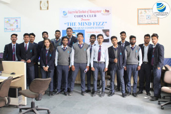 Codex Club of Uttaranchal Institute of Management organizes “The MIND Fizz”